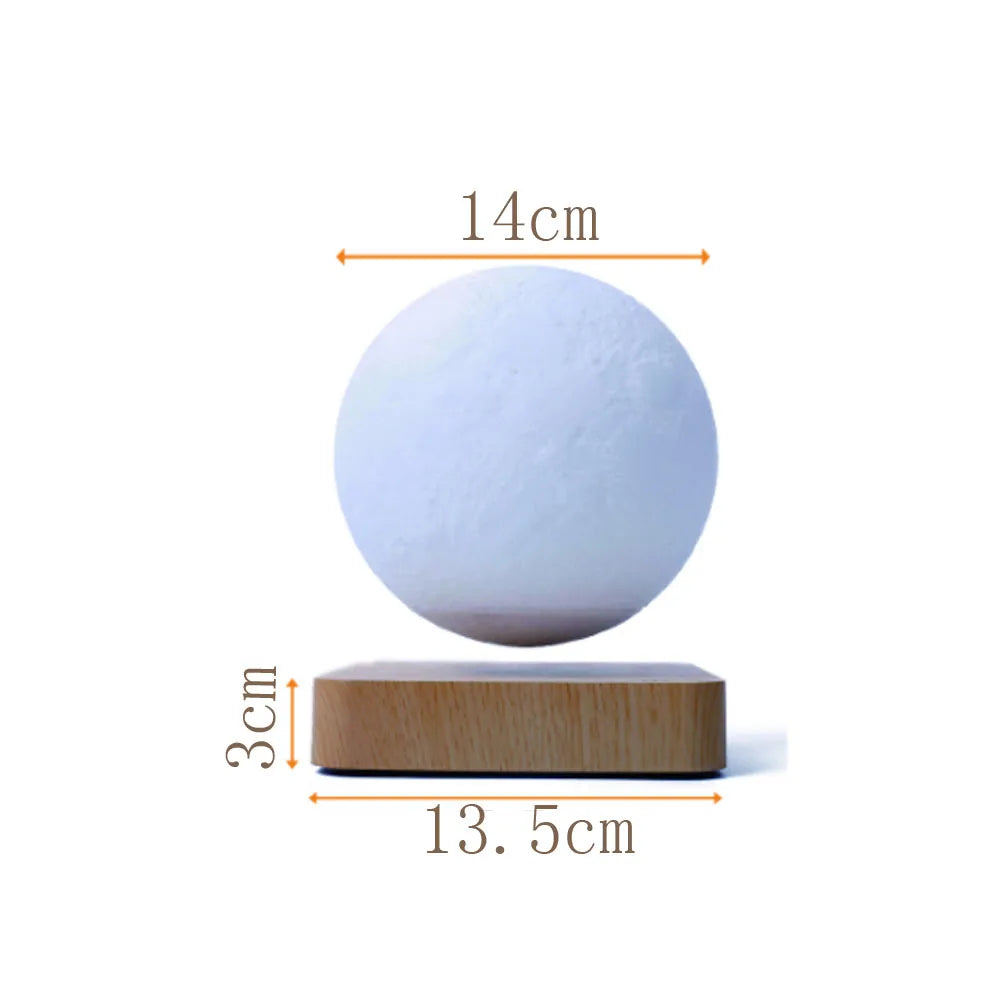 Night Light Levitating Moon Lamp Touch Magnetic Levitation