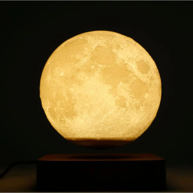 Night Light Levitating Moon Lamp Touch Magnetic Levitation