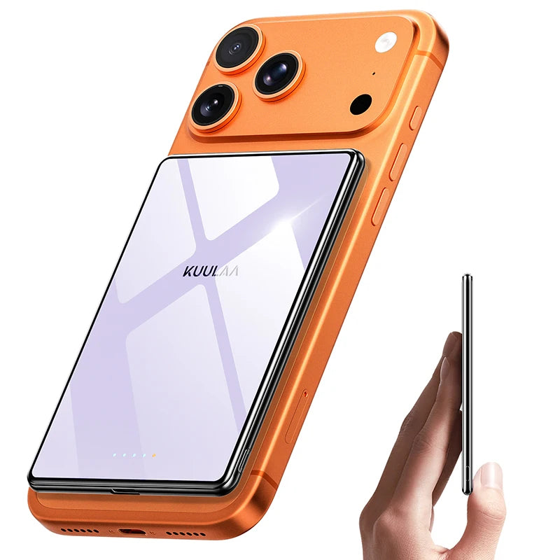 KUULAA Power Bank 5000mAh Magnetic Wireless Portable Charger External Battery 20W Fast Charging For iPhone 17 16 15 14 Pro Max