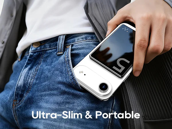 KUULAA Power Bank 5000mAh Magnetic Wireless Portable Charger External Battery 20W Fast Charging For iPhone 17 16 15 14 Pro Max