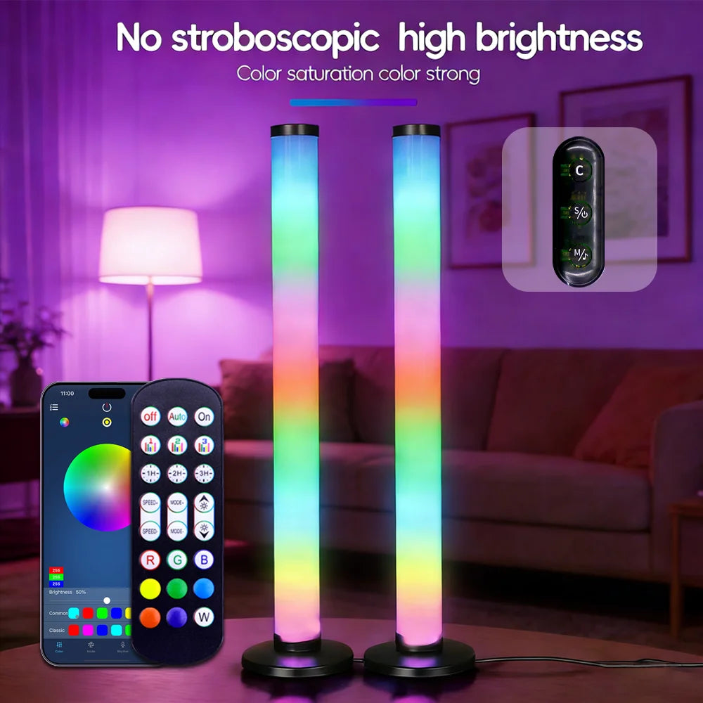 Ambient LED Floor Lamp Remote APP Control Music