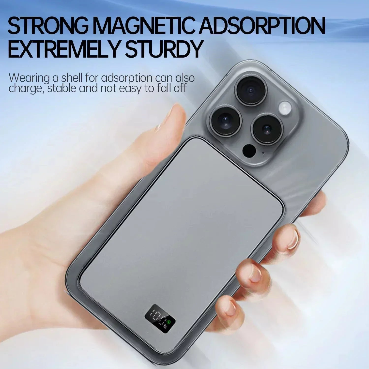 Lenovo Magnetic Wireless 50000mAh Power Bank PD22.5W Super Fast Charging External Battery for Magsafe for iPhone Huawei Samsung