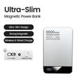 10000mAh Ultra Slim MagSafe Power Bank 20W Magnetic Wireless Fast Charging CCC Portable Battery For Apple Watch iPhone Samsung