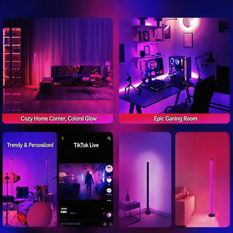 Floor Lamp DC 5V RGB Dream Color with Music Sync