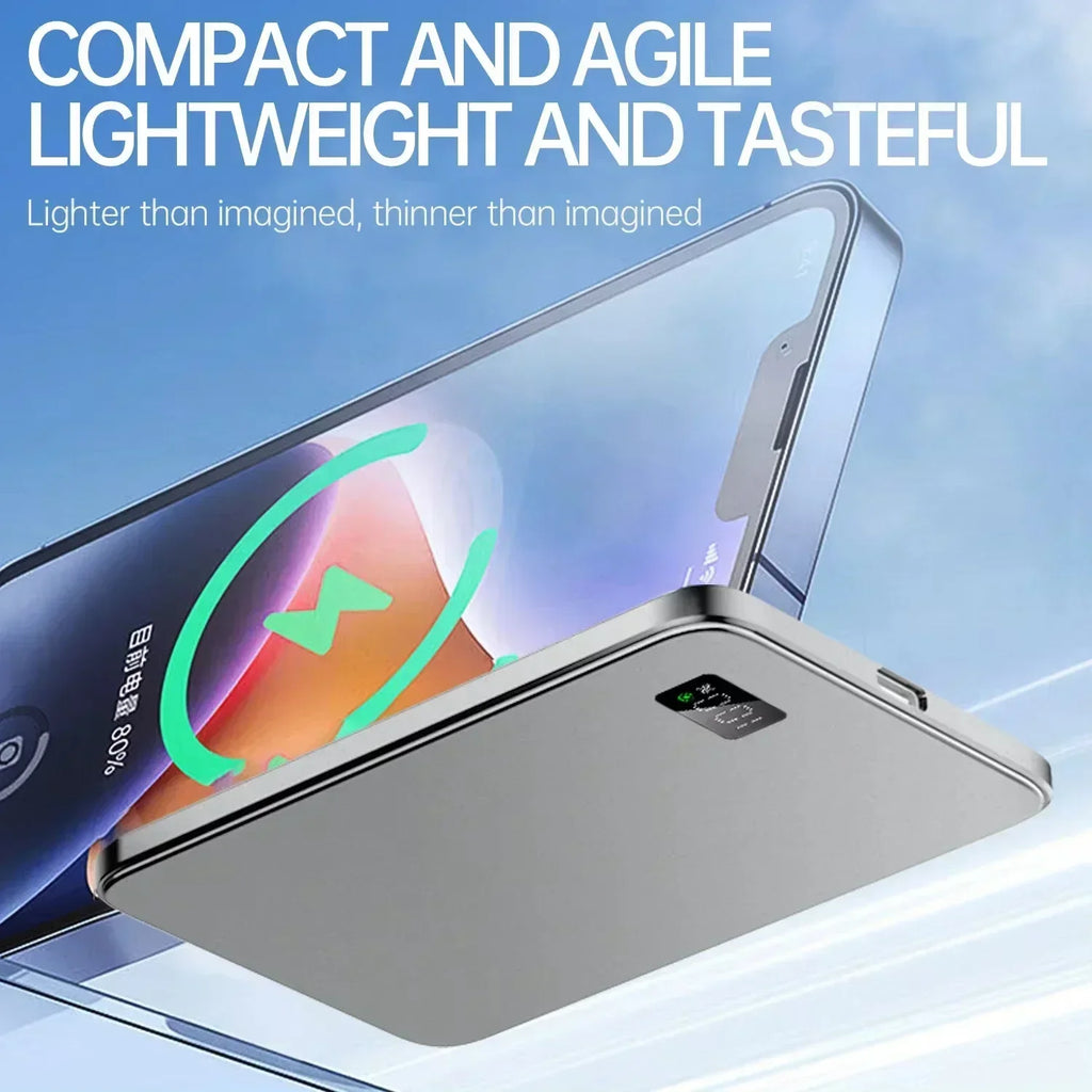 Lenovo Magnetic Wireless 50000mAh Power Bank PD22.5W Super Fast Charging External Battery for Magsafe for iPhone Huawei Samsung