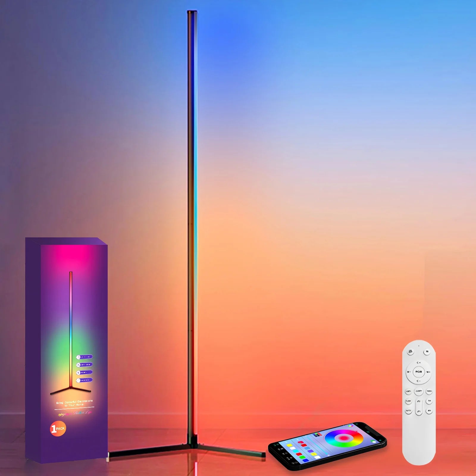 Smart Floor Lamp with APP & Music Sync